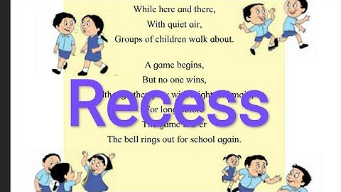 Std 4 L-3 Recess -English full explanation in Marathi @easylearning24s