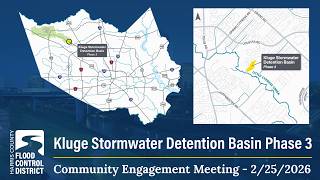 Kluge Stormwater Detention Basin Phase 3 - Community Engagement Meeting