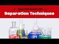 Edexcel IGCSE Chemistry 2017 1.10-1.13 Separation techniques