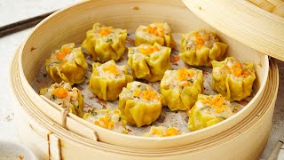 How to make Siu Mai at home | Chinese Steamed Dumpling with Chicken & Prawns