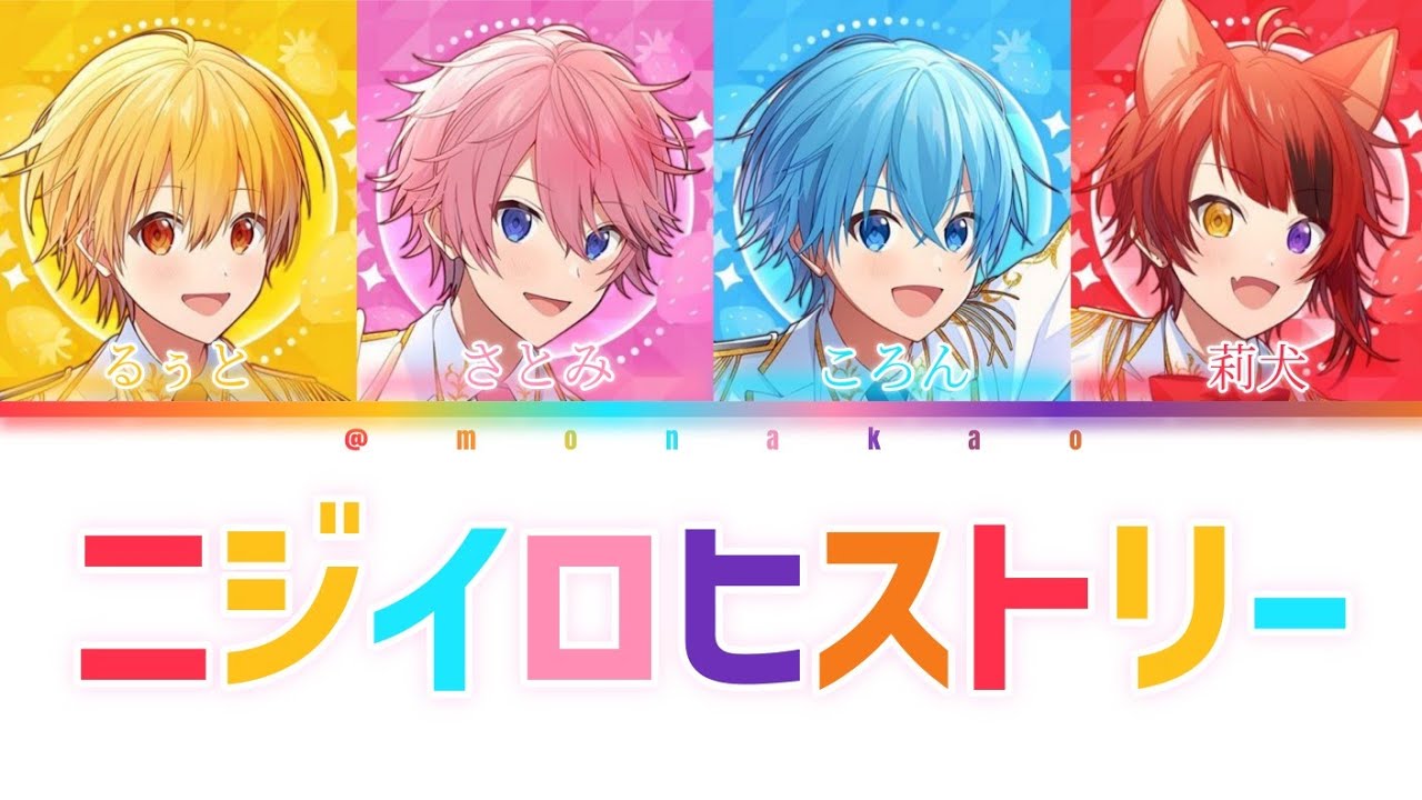 すとぷり/ニジイロヒストリー【パート分け】 - YouTube
