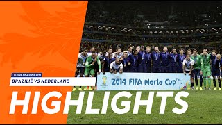 Highlights: Brazilie-Nederland (12/07/2014), kleine finale WK 2014