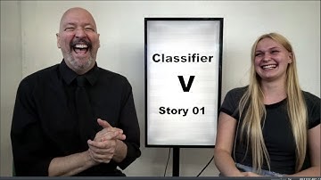 Classifier V (CL:V / CL:bent-V) Narrative (story) (L26b)