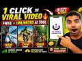Free AI Tool Se 1 Click Me Viral Video 100M+ Views Trick viralvideo#aitools#aivideo#aivideogenerator