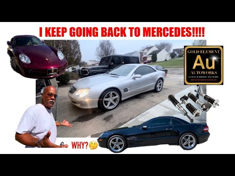 Traded Mercedes 05’ SL500 for Porsche Cayman back to a 05’ SL500 😂😂😂 w