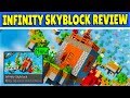 INFINITY SKYBLOCK In Minecraft - This SKYBLOCK Never Ends But Is It Good?!