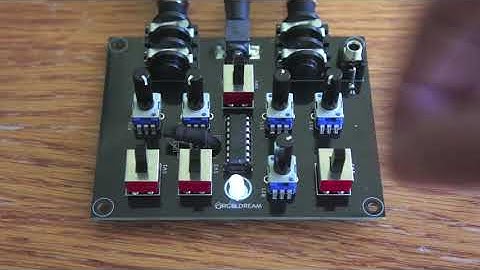 SLAW board1 - Digitally degraded delay line with saturation and CV
