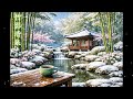 竹影清泉 | Serene Bamboo Forest &amp; Pure Spring – Zen Healing Music
