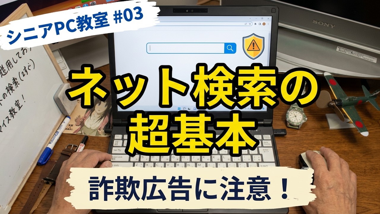 エマワトソンのパソコン講座 Computer Class for Seniors #03 