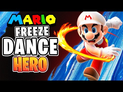 Super Mario: Freeze Dance Hero 🍄 Easter Brain Break 🍄 Just Dance 🍄 GoNoodle 🍄 Mario Run Challenge