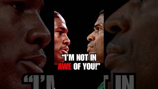 Robert Parish TELLS A FUNNY STORY about the time Michael Jordan TRIED to BULLY him! 🔥#shorts #nba