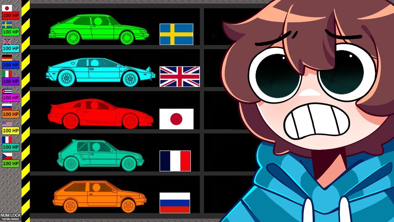¿QUÉ CARRO SOBREVIVE? 😱
