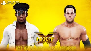 Velveteen Dream vs Roderick Strong | NXT North American Championship - WWE 2K19 PS5