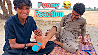 Discover the Astonishing Reaction to a Foot Massage from a Young Man!