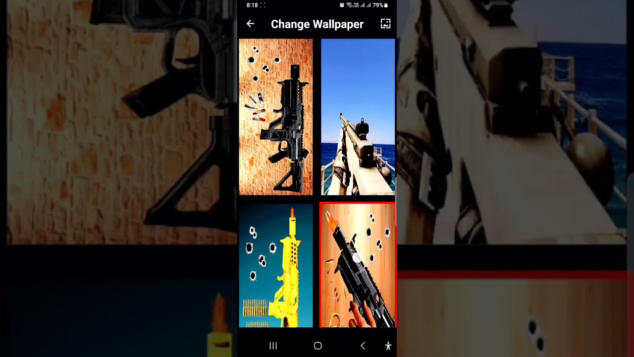 Machine Gun Fire Lock Screen Trailer