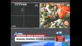 Shenzhou 9 and Tiangong 1 Successful Manual Docking - Liu Wang   3 of 4    06-24-2012
