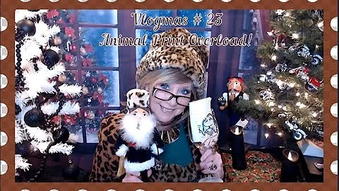 Vlogmas 23 Christmas Leopard and Winc #winetasting...