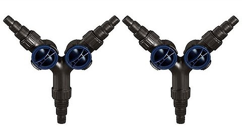 Aquascape 2 Way Flow Control Y Valve for Pond Water Features Plumbing (2 Pack) - Overview
