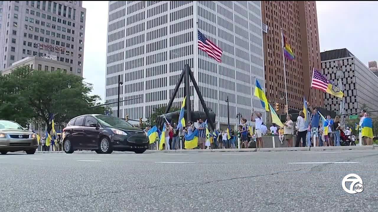 Detroit Invasion Detroit supports Ukraine as country marks Independence Day, 6 months ...