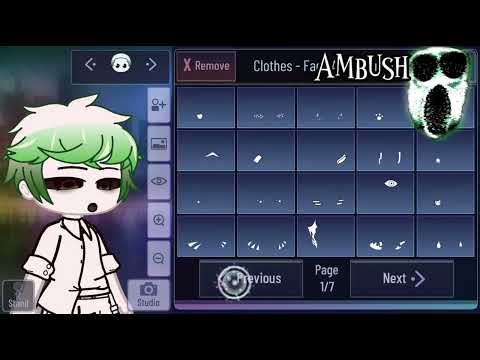 Making Roblox DOORS entities in Gacha Club (Ambush) - YouTube