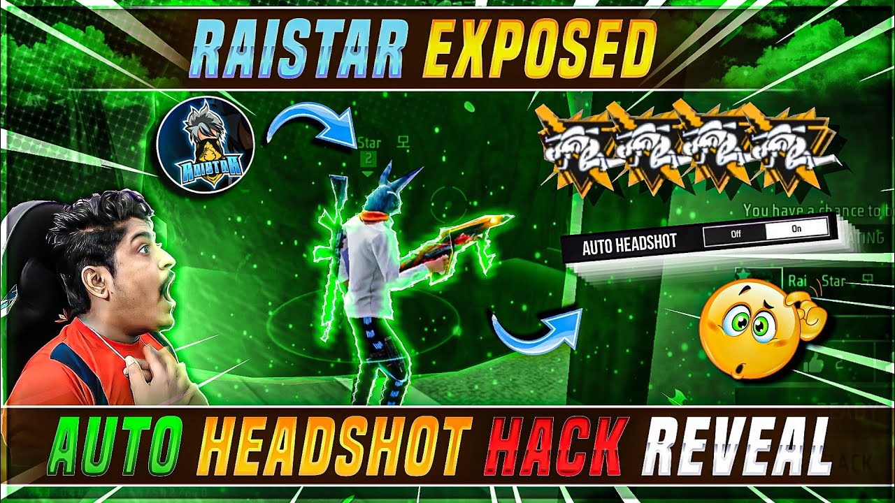 GYANGAMING EXPOSED RAISTAR 🥺💔 RAISTAR AUTO HEADSHOT HACK REVEAL