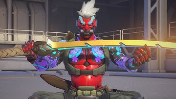 NEW Genji Focus Highlight Intro With Different Skins | Overwatch 2