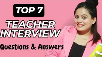 Teacher Interview Questions & Answers | (How to PREPARE for a TEACHER JOB INTERVIEW!)