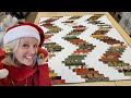 IT'S CHRISTMAS IN JULY!?! RIBBON CANDY QUILT TUTORIAL!!