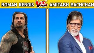 Roman Reigns VS Amitabh Bachchan || #trending #viral #vs #video