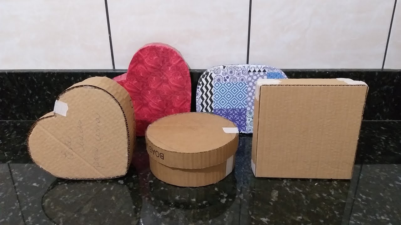 Mostrando como eu faço as caixinhas com tampa😅🤩🥰😍