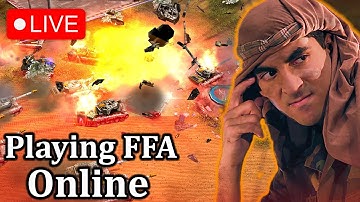 *Live* 6 And 7 player No Rules FFA | C&C Generals Zero hour!!