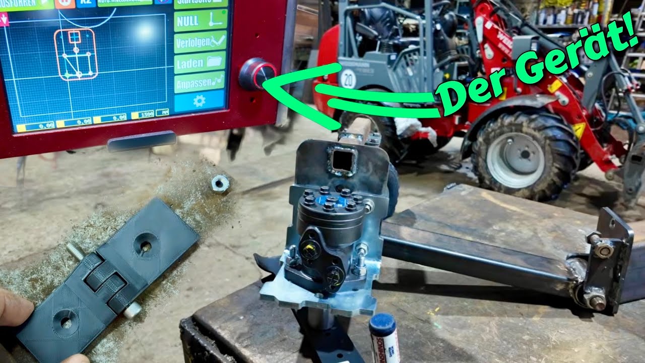 Wsl#116 Anbaugerät selber gebaut! Projket Zaunmäher Tag eins 