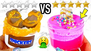 0 STAR vs 5 STAR Etsy Slime Shop Review!