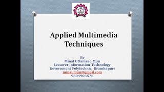 practical 1A APPLIED MULTIMEDIA TECHNIQUES
