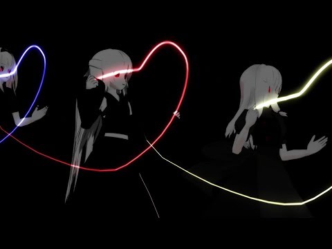 【東方MMD】霊夢魔理沙アリスダンス