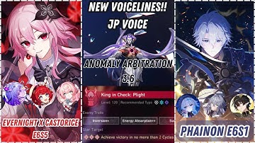 Eve x Castorice E6S5 True 0 Cycle Lygus 173M & Phainon E6S1 Beat Lygus 43M HP | Anomaly Arbitration