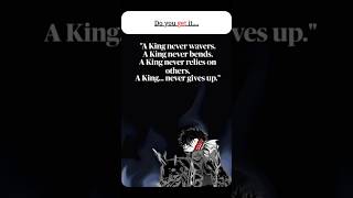 A King Never Bends 👑🔥 | #2-Minus