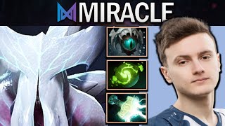 Faceless Void Dota 2 Gameplay Nigma.Miracle with 24 Kills and Mjolnir