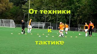 Футбол от техники к тактике