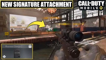 *NEW* Codm DL Q33 Signature Attachment Maevwat Omega-1