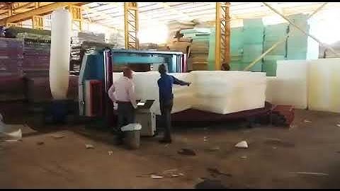 Computerized horizontal circular foam cutter -0086-13822417621