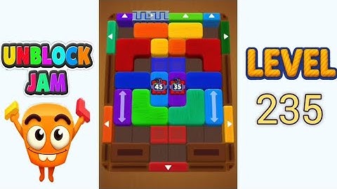 Unblock Jam Level 235 Walkthrough Solution