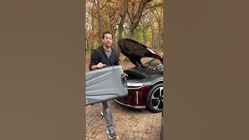 The 2024 Lucid Air has more room for junk in your frunk!  #automobile