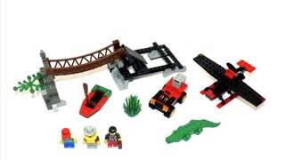 LEGO Town Gator Landing Set 6563 Alternative Build 01 Silent Review