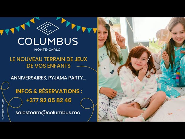 COLUMBUS EVENEMENTS ENFANTS - SPOT 2023