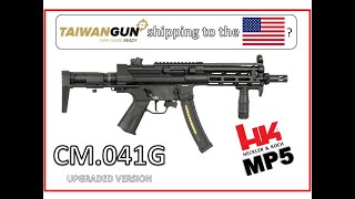 Taiwangun shipping to USA?! CM.041G [CYMA MP5] Unboxing & Review
