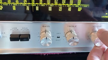 Sansui 5000a Needs Work Demo Video for Ebay