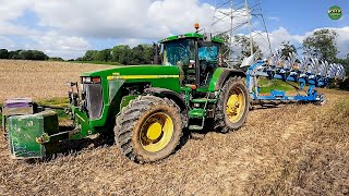 Let’s Drive JD 8300 😍+ Lemken 7-Schar Pflug | Bauer Struck in 4K