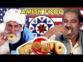 Tribal people try amish food for the first time