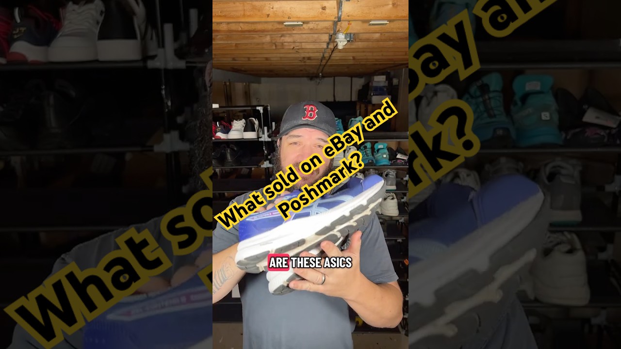 I love selling used shoes on eBay and Poshmark 